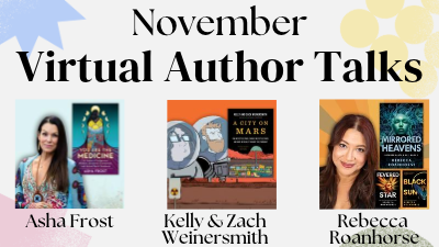 november virtual author talks