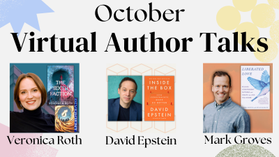 October virtual author talks