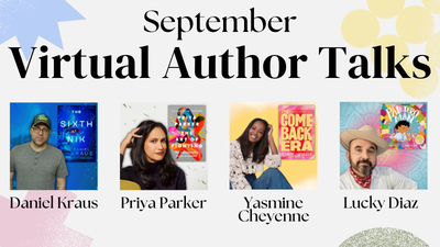 September virtual author talks