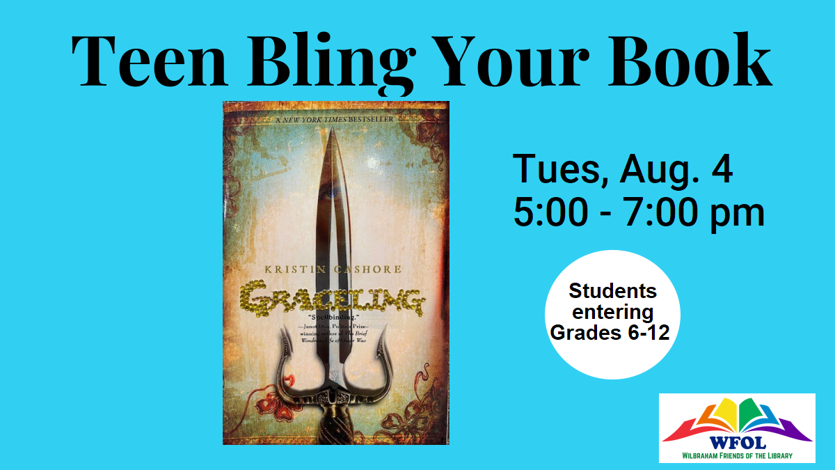 image of "Graceling" book with gem rhinestones on it